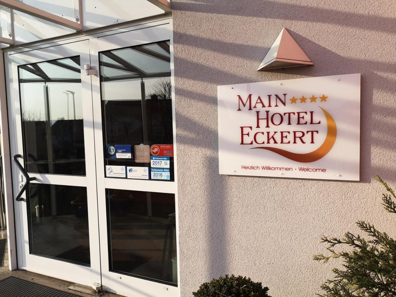 Main Hotel Eckert 3 Margetshoechheim Экстерьер фото